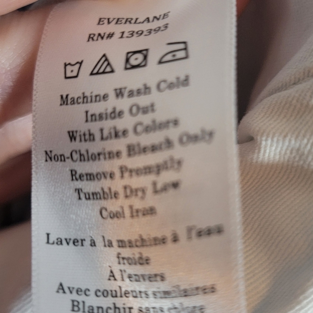 Everlane The Cinched Utility Jean Size 30R High Rise Workwear Cotton - Picture 9 of 9